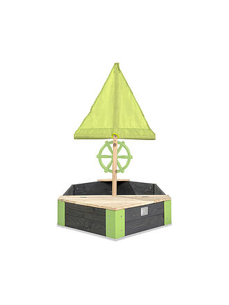 EXIT TOYS | Aksent Sabbiera in legno a forma di barca 190x90 cm