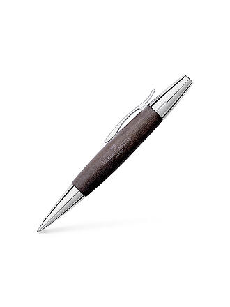 FABER-CASTELL | Penna a sfera "e-Motion (Legno Cromato Nero)