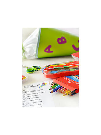 FABER-CASTELL | Jumbo Grip Pastelli colorati, astuccio di cartone da 12