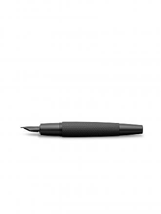 FABER-CASTELL | Penna stilografica "E-Motion" (pure black) M