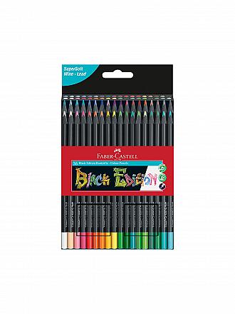 FABER-CASTELL | Pastelli colorati Black Edition, astuccio in cartone da 36