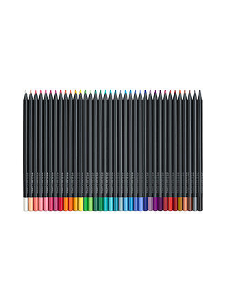 FABER-CASTELL | Pastelli colorati Black Edition, astuccio in cartone da 36
