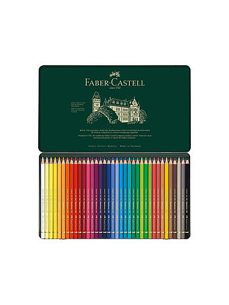 FABER-CASTELL | Polychromos Matite Colorate 36 pz. Astuccio in Metallo