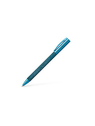FABER-CASTELL | Penna a sfera a rotazione AMBITION BLUE WOOD