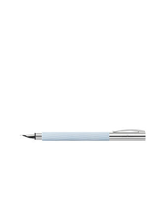 FABER-CASTELL | Penna stilografica AMBITION ITALIC ICE BLUE F