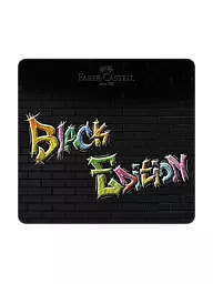 FABER-CASTELL | Black Edition Pastelli Colorati 24 Pezzi Astuccio in Metallo | Senza colore