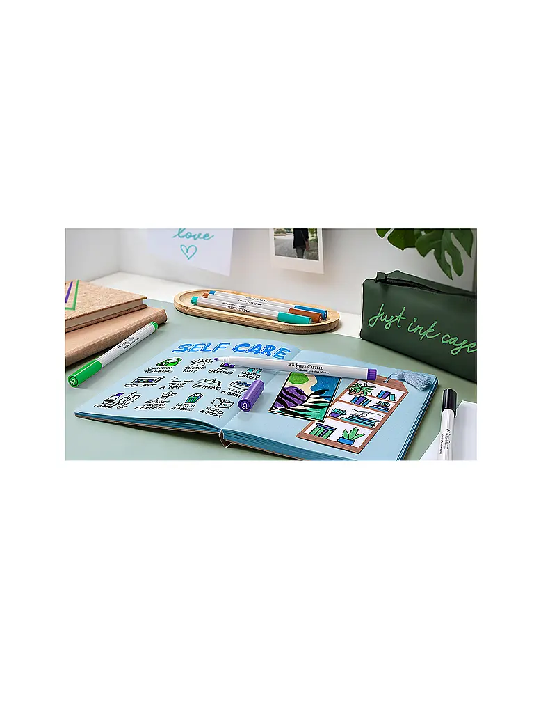FABER-CASTELL | Goaf Kreativ Marker 1.5 Set 6 pz. Haven | 