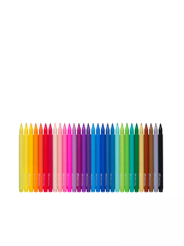 FABER-CASTELL | Grip Pennarelli, confezione da 30 | 