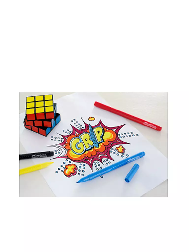 FABER-CASTELL | Grip Pennarelli, confezione da 30 | 