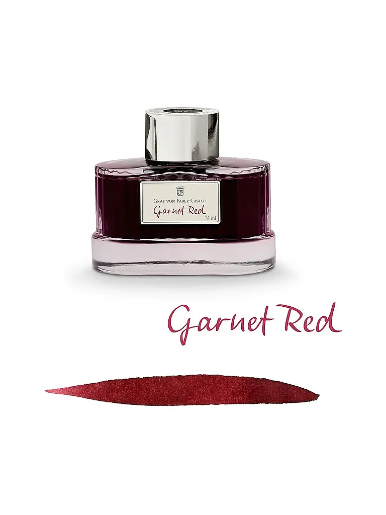 FABER-CASTELL | Inchiostro in bottiglia  Garnet Red | Senza colore