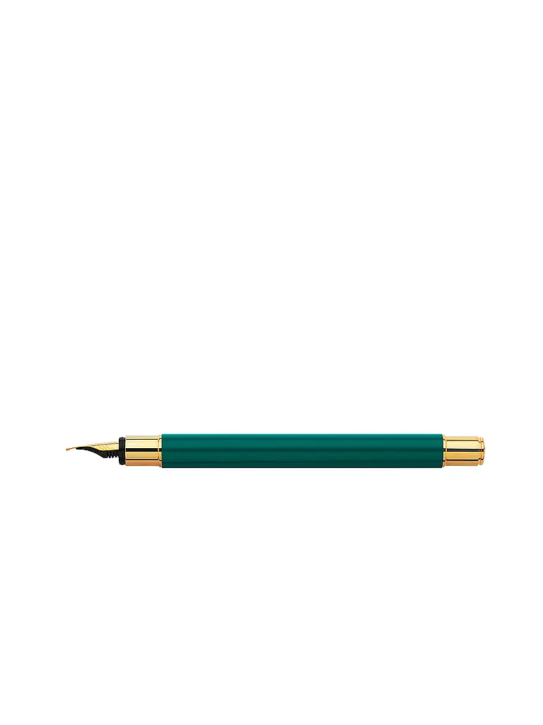 FABER-CASTELL | Neo Slim Penna stilografica con punta F, oro rainforestM | Oro