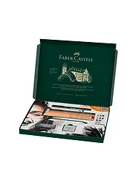 FABER-CASTELL | Pastelli colorati Set Discovery 17 pz. prodotti artistici a secco | Verde scuro