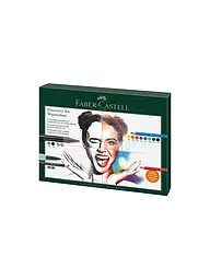 FABER-CASTELL | Pastelli colorati Set Discovery da 12 pezzi Prodotti acquerellabili Albrecht Dürer | Verde scuro