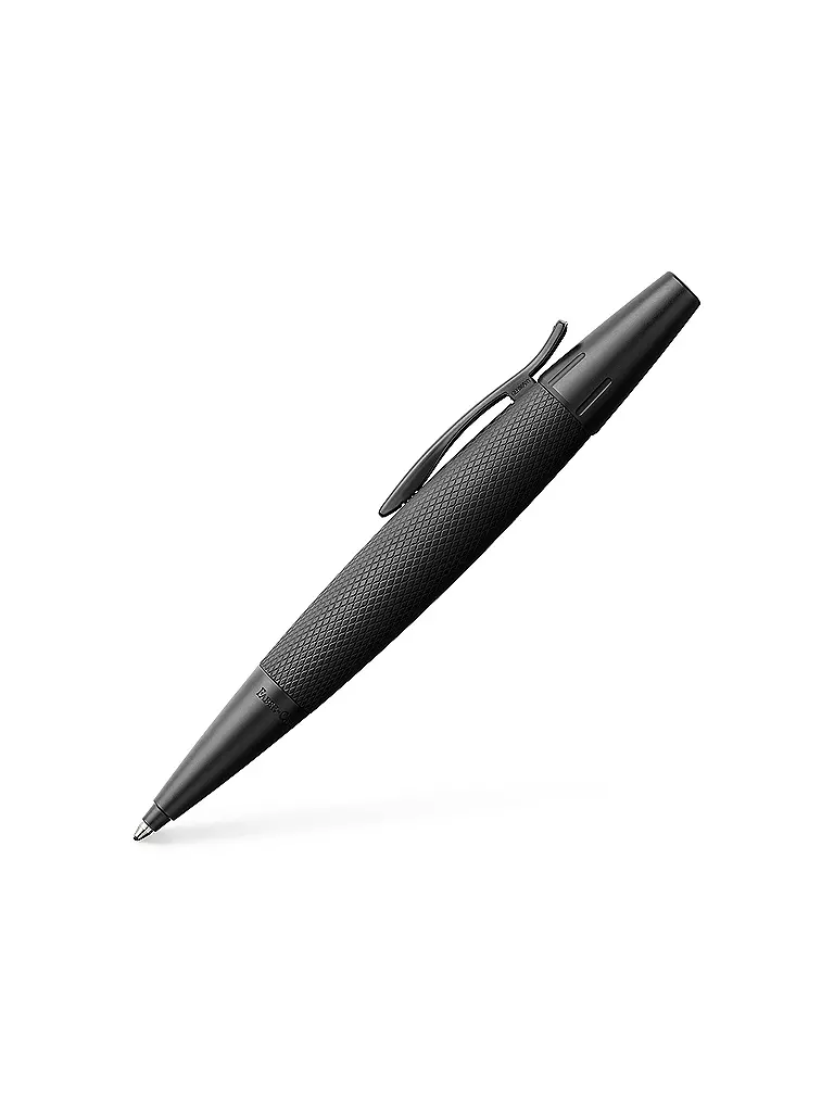 FABER-CASTELL | Penna a sfera a rotazione "Ambition" (Pure Black) | Senza colore