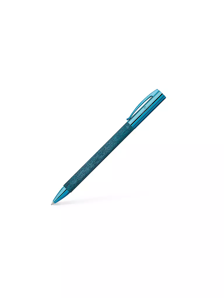 FABER-CASTELL | Penna a sfera a rotazione AMBITION BLUE WOOD | Blu