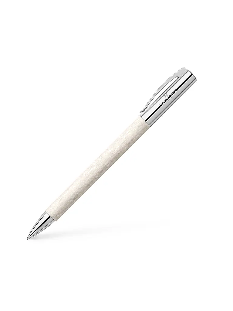 FABER-CASTELL | Penna a sfera Ambition in resina pregiata | Bianco