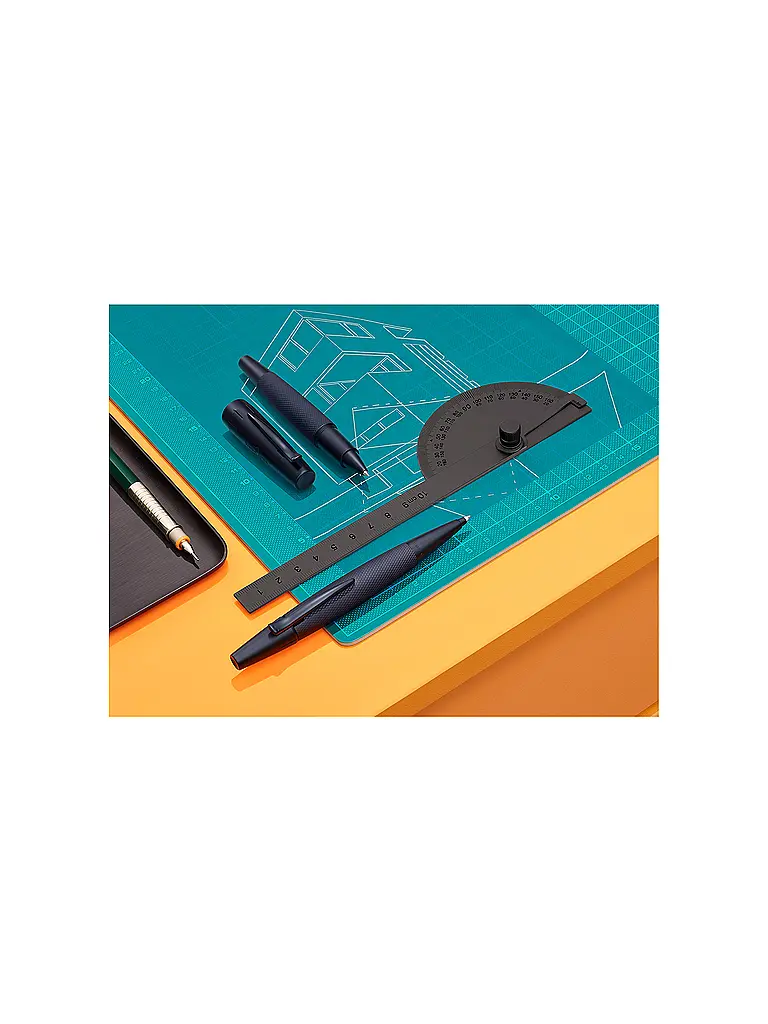 FABER-CASTELL | Penna roller e-motion Pure Black | Nero