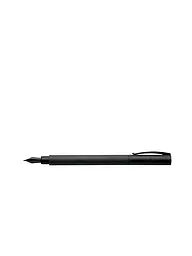 FABER-CASTELL | Penna stilografica Ambition All Black, larghezza pennino B, nero | Nero