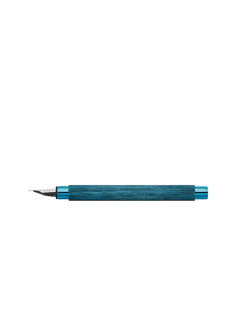 FABER-CASTELL | Penna stilografica AMBITION BLUE WOOD M | 