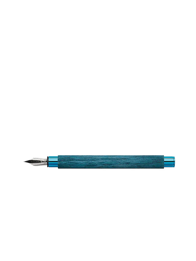 FABER-CASTELL | Penna stilografica AMBITION BLUE WOOD M | 