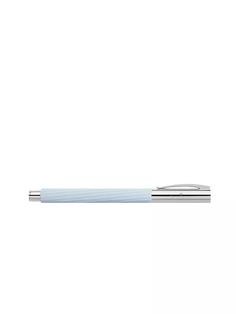 FABER-CASTELL | Penna stilografica AMBITION ITALIC ICE BLUE M | Senza colore