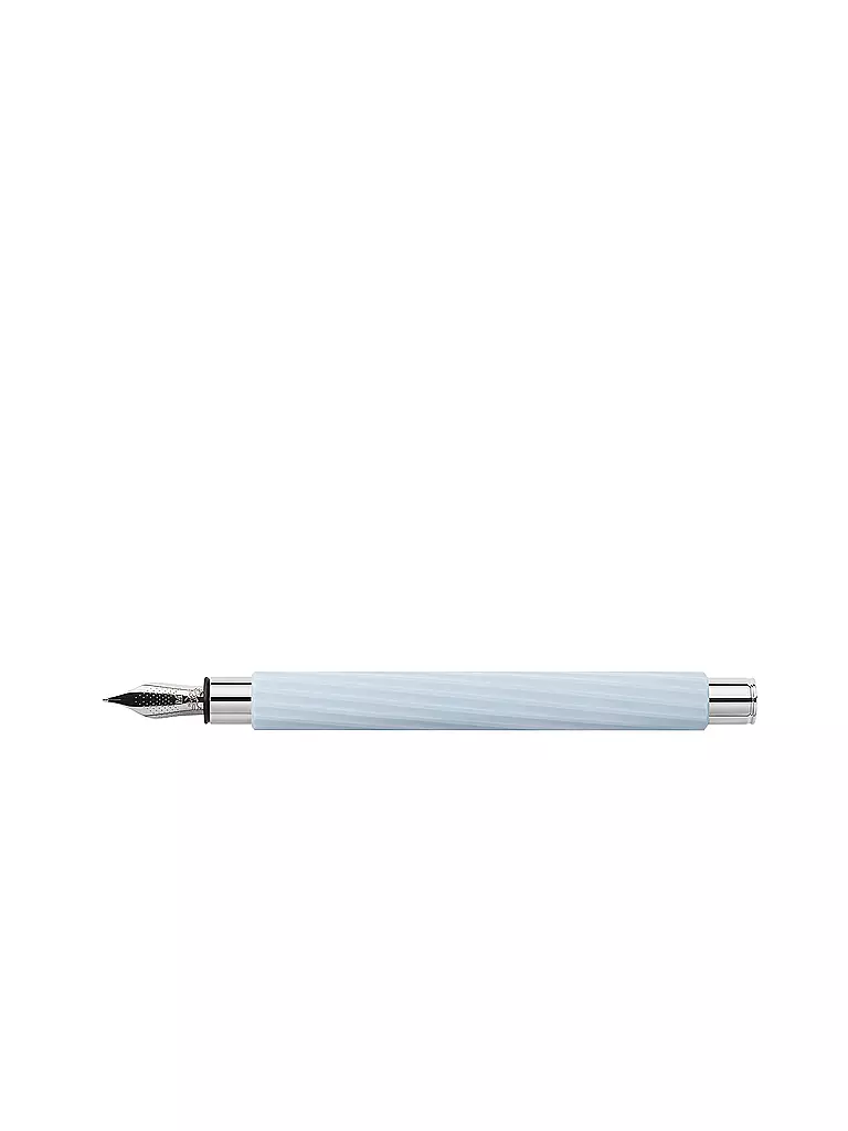 FABER-CASTELL | Penna stilografica AMBITION ITALIC ICE BLUE M | Senza colore