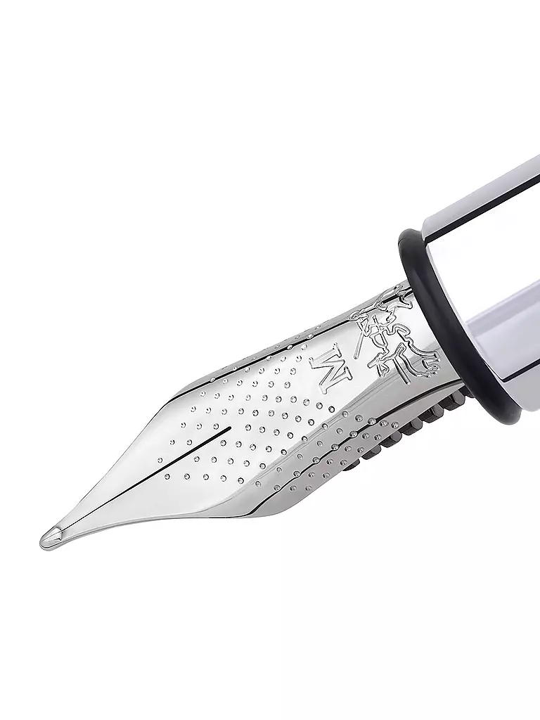 FABER-CASTELL | Penna stilografica AMBITION ITALIC ICE BLUE M | Senza colore