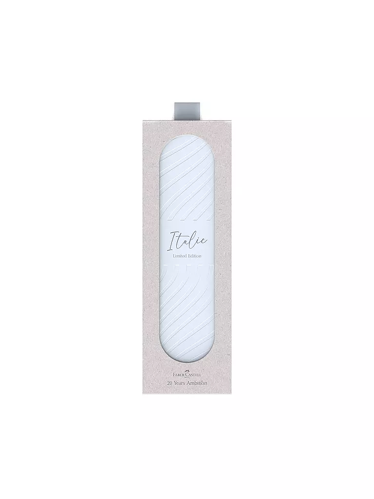 FABER-CASTELL | Penna stilografica AMBITION ITALIC ICE BLUE M | Senza colore