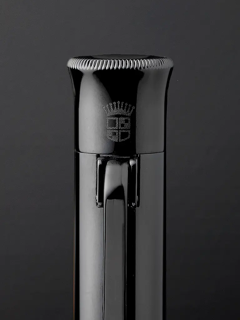 FABER-CASTELL | Penna stilografica Guilloche Black Edition, M | Nero