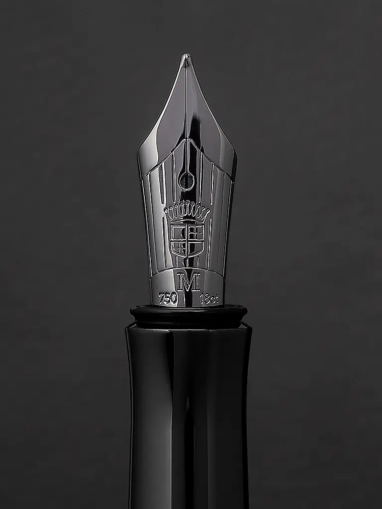 FABER-CASTELL | Penna stilografica Guilloche Black Edition, M | Nero