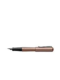 FABER-CASTELL | Penna stilografica Hexo, larghezza pennino F, bronzo | Rame
