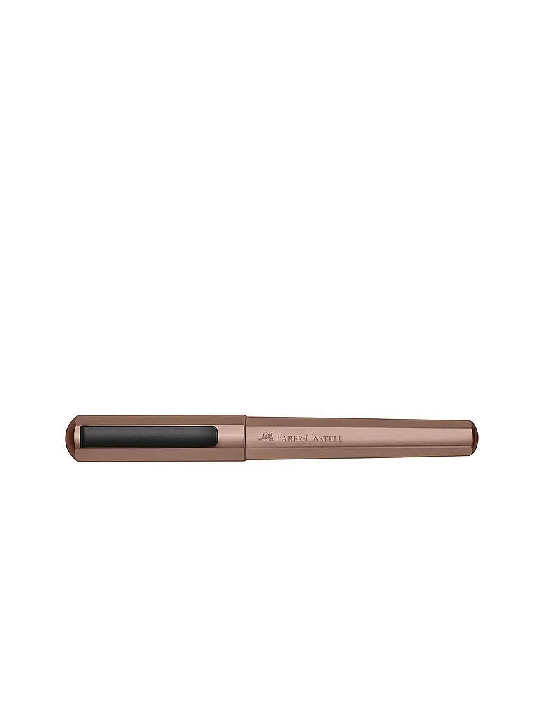 FABER-CASTELL | Penna stilografica Hexo, larghezza pennino F, bronzo | Rame