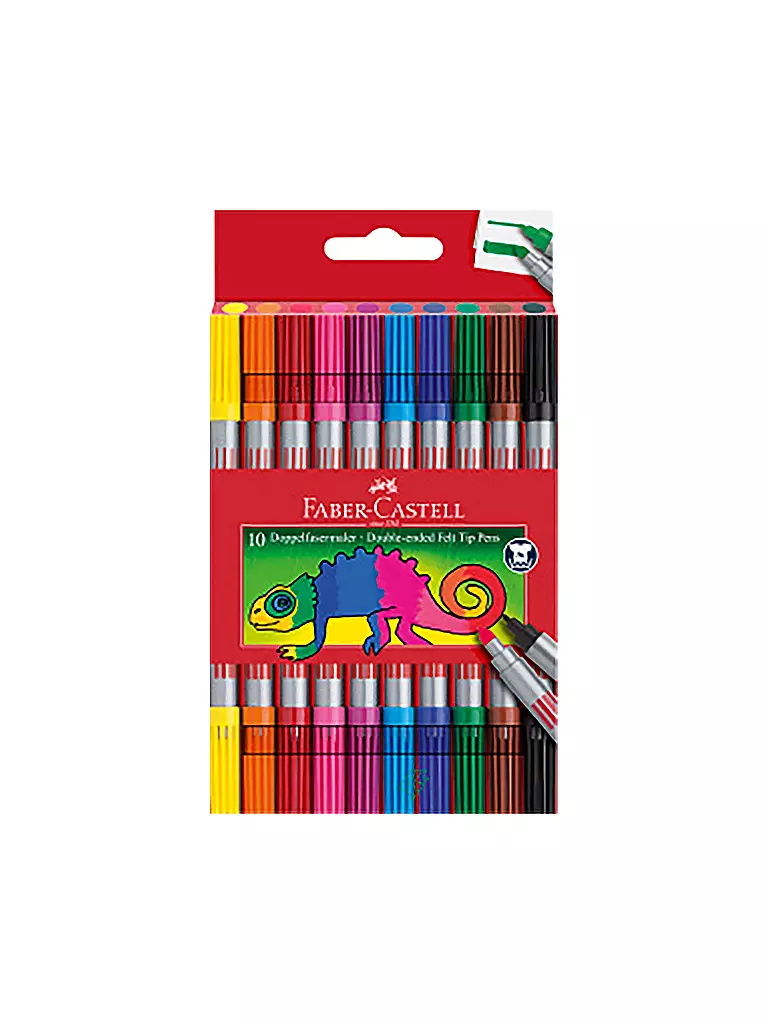 FABER-CASTELL | Pennarello a doppia punta | Senza colore