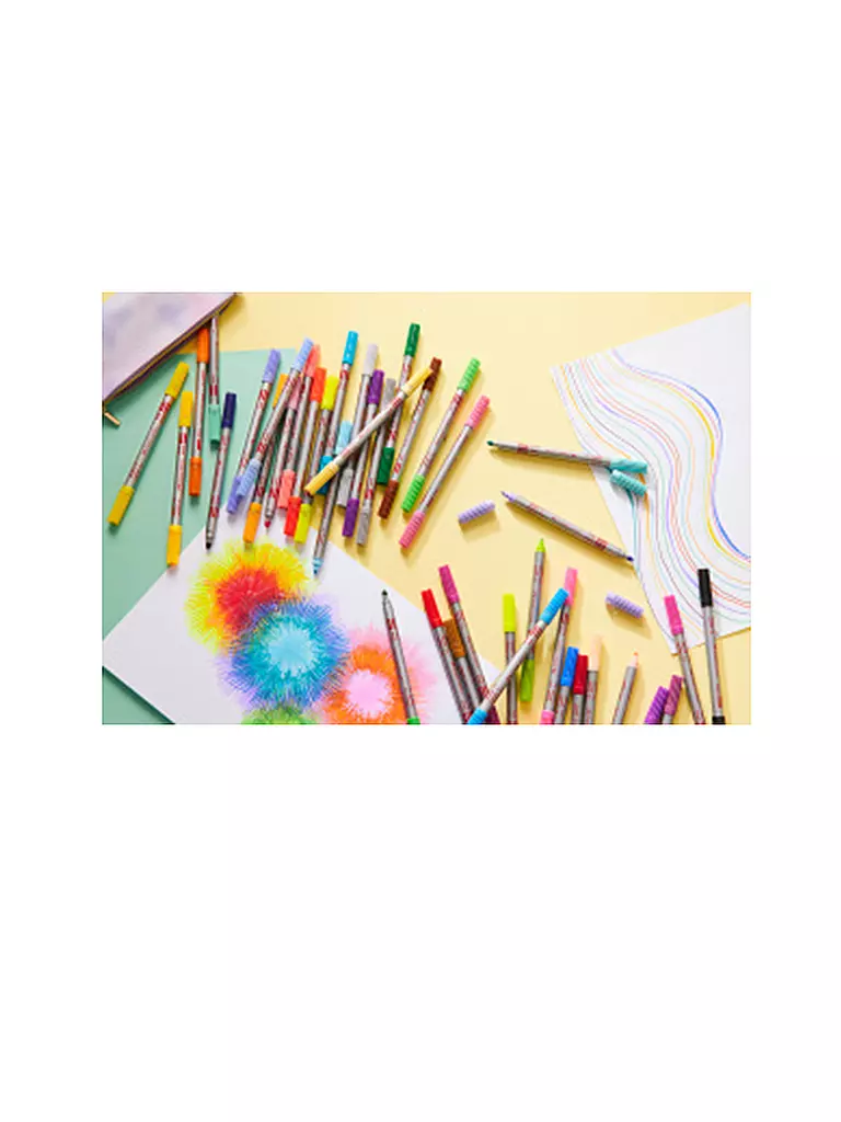 FABER-CASTELL | Pennarello a doppia punta | Senza colore