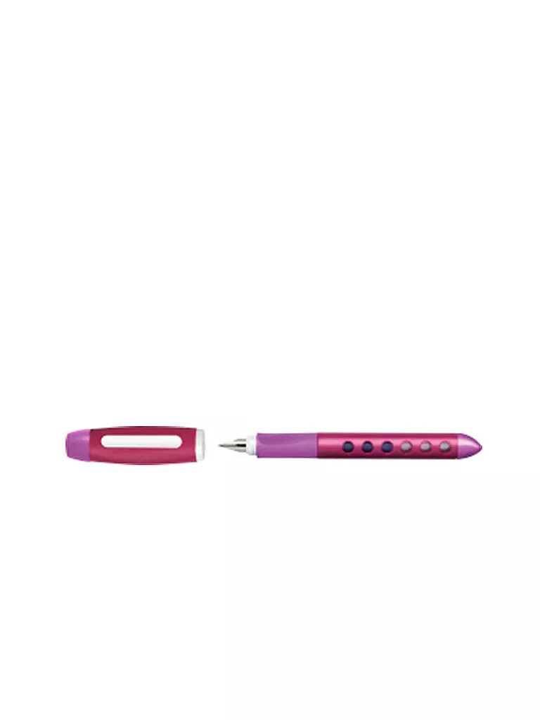 FABER-CASTELL | Scribolino penna stilografica per scuola, per destrimani, color mora | Senza colore