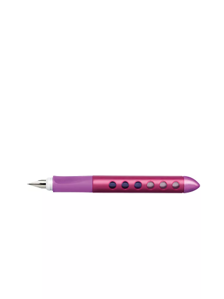 FABER-CASTELL | Scribolino penna stilografica per scuola, per destrimani, color mora | Senza colore