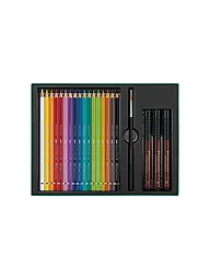 FABER-CASTELL | Set di pastelli 21 pz. PITT ARTIST PEN | Verde scuro