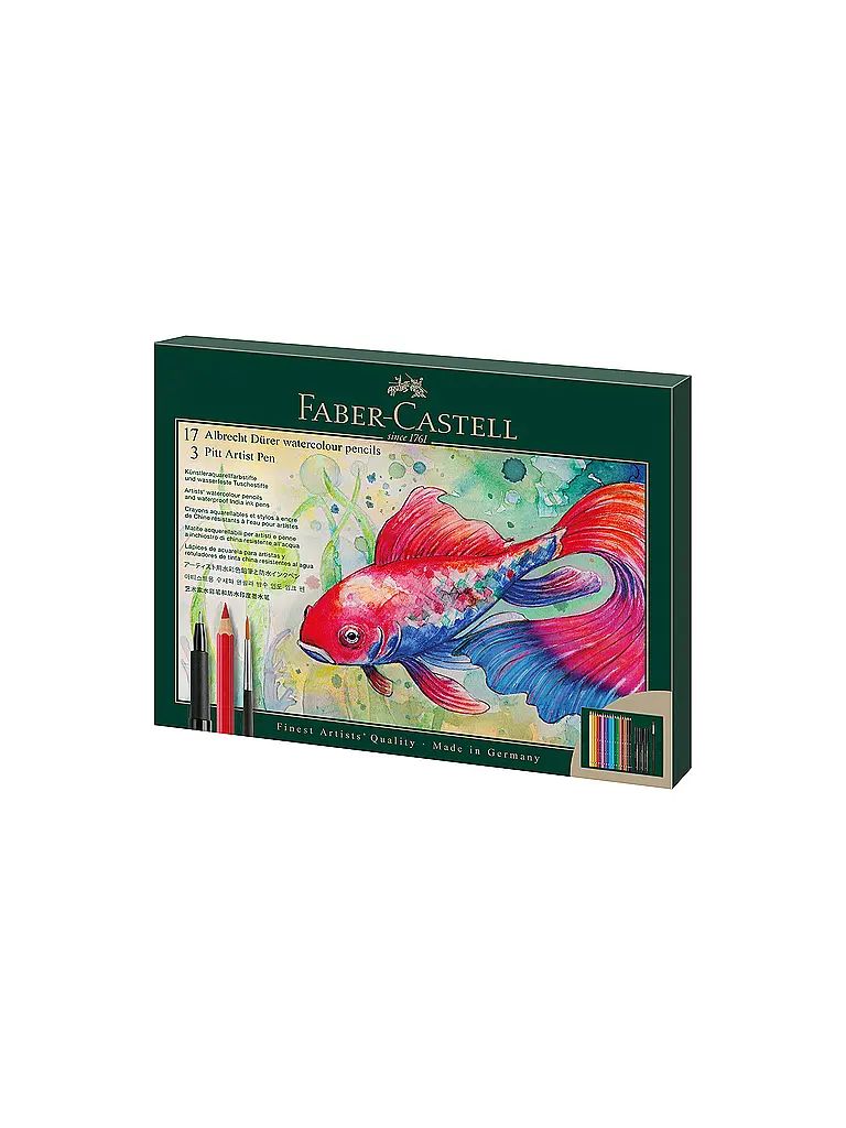 FABER-CASTELL | Set di pastelli 21 pz. PITT ARTIST PEN | 