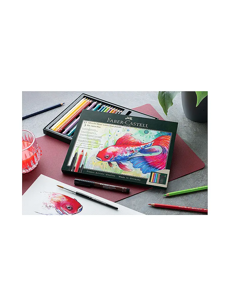 FABER-CASTELL | Set di pastelli 21 pz. PITT ARTIST PEN | 