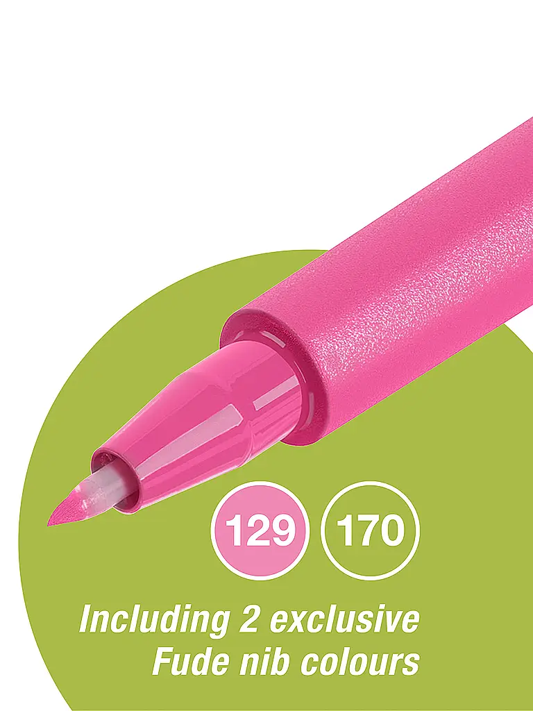 FABER-CASTELL | Set di pennarelli a inchiostro di china da 12 pezzi Pitt Artist Pen | 