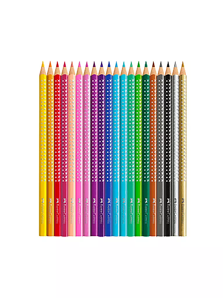 FABER-CASTELL | Set regalo pastelli colorati Sparkle | Senza colore