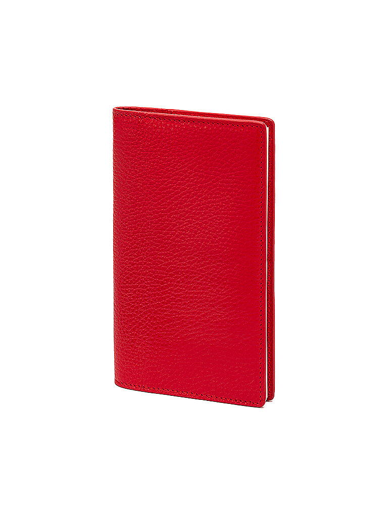 Fabriano Taccuino in pelle rosso