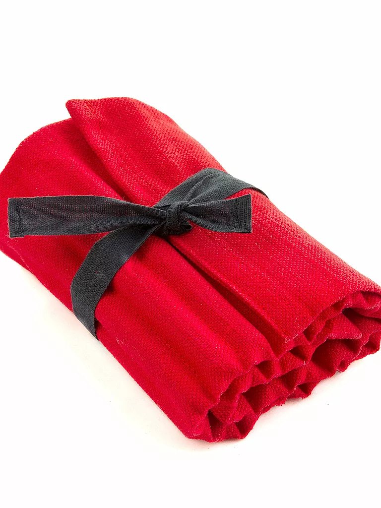 FABRIANO | Buntstifte-Set mit Leinentasche | Rosso