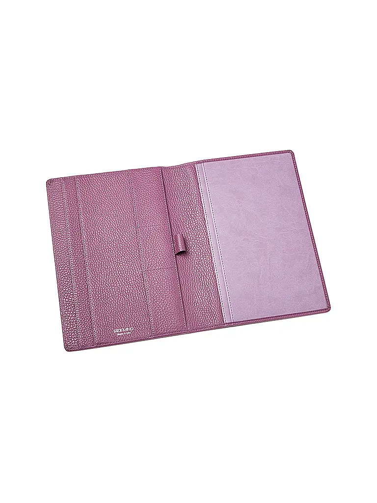 FABRIANO | Portablocco in pelle A5 Purple | 