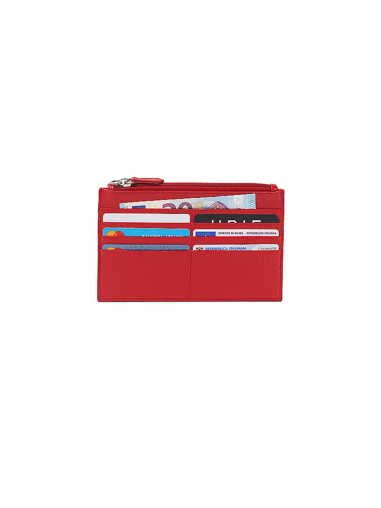 FABRIANO | Portacarte con cerniera Red | 