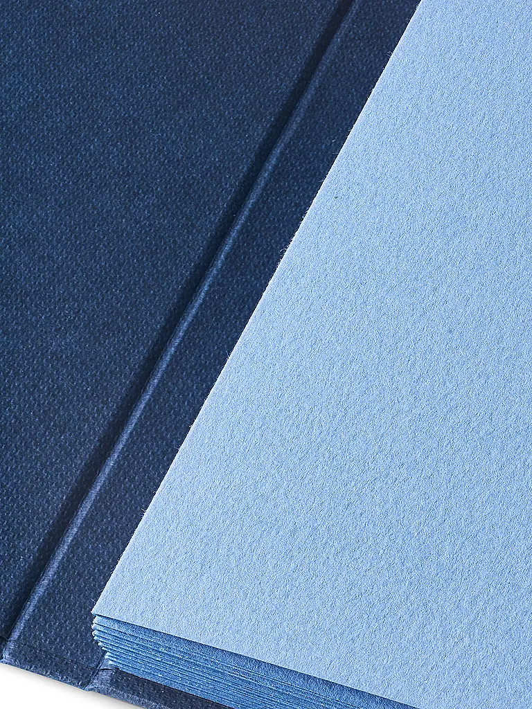 FABRIANO | Skizzenbuch LEPORELLO CROMIA PALE Blue | 