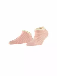 FALKE | Sneakersocken "Shimmer" white | Rosa