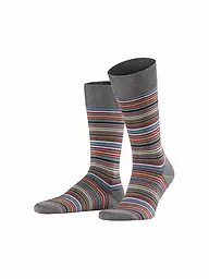 FALKE |  Socken "Microblock" 14041 (steel mel.) | Grigio