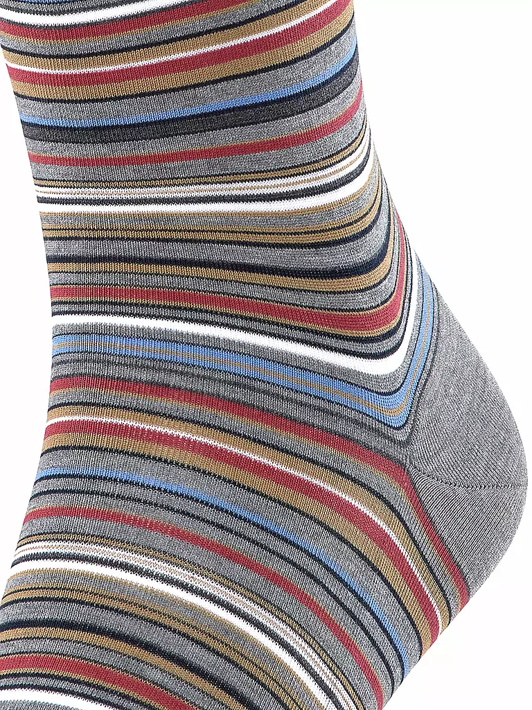FALKE |  Socken "Microblock" 14041 (steel mel.) | Grigio