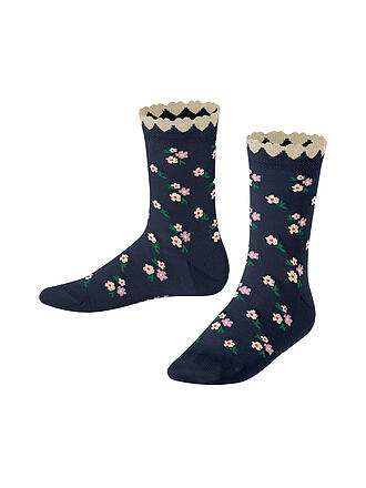 FALKE | Calzini da bambina DITSY FLOWERS space blue